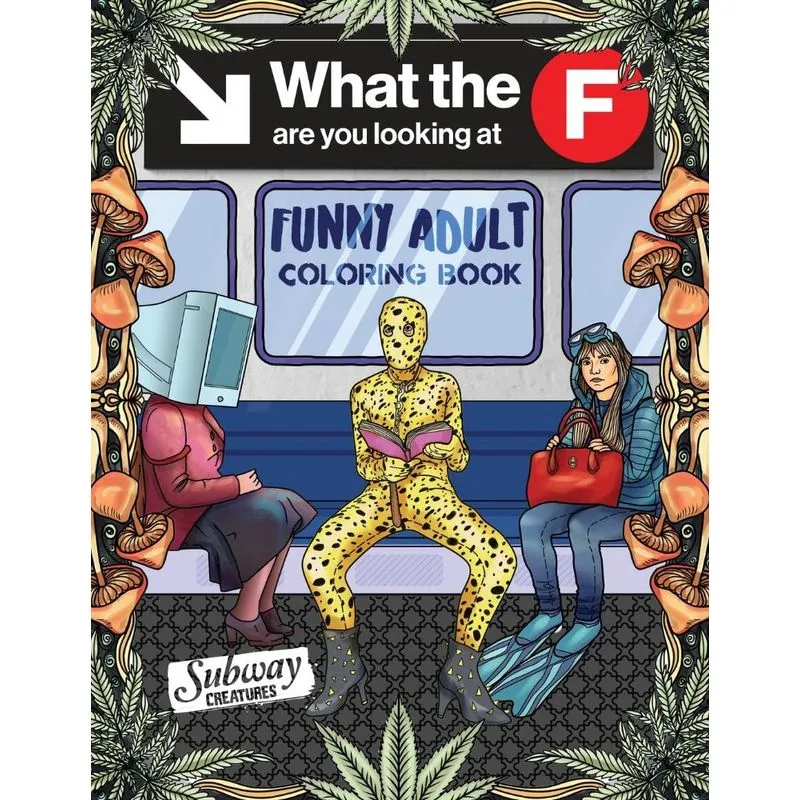FUNNY ADULT COLORING BOOK