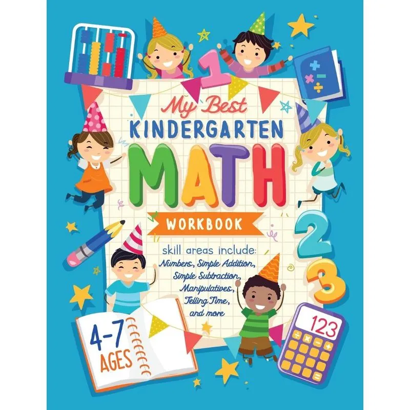 MY BEST KINDERGARTEN MATH WORKBOOK