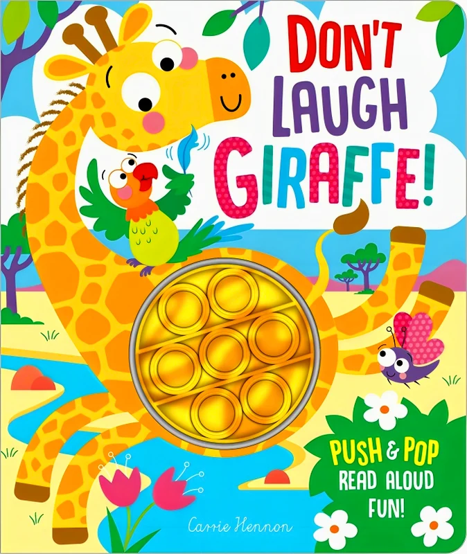 Don't Laugh Giraffe! (Push Pop Bubble Book)