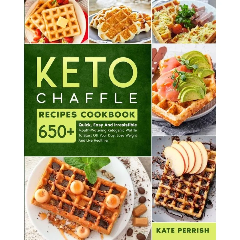 Keto Chaffle Recipes Cookbook for beginners