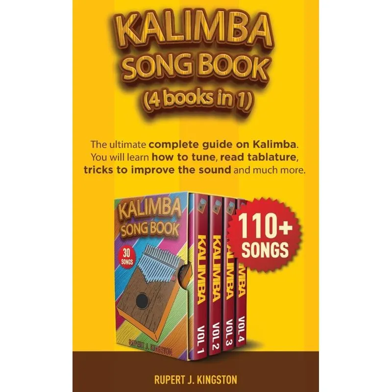 KALIMBA SONG BOOK (4 BOOKS IN 1)