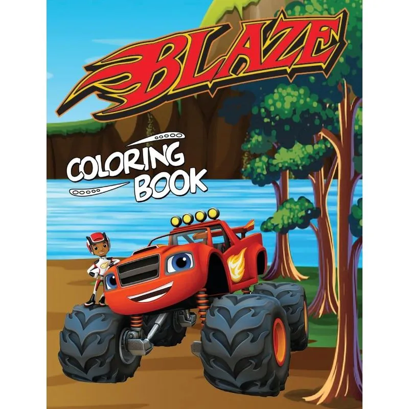 Blaze Coloring Book