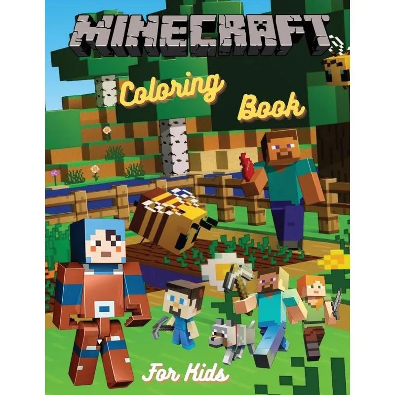 Coloring Book for Kids Minecraft