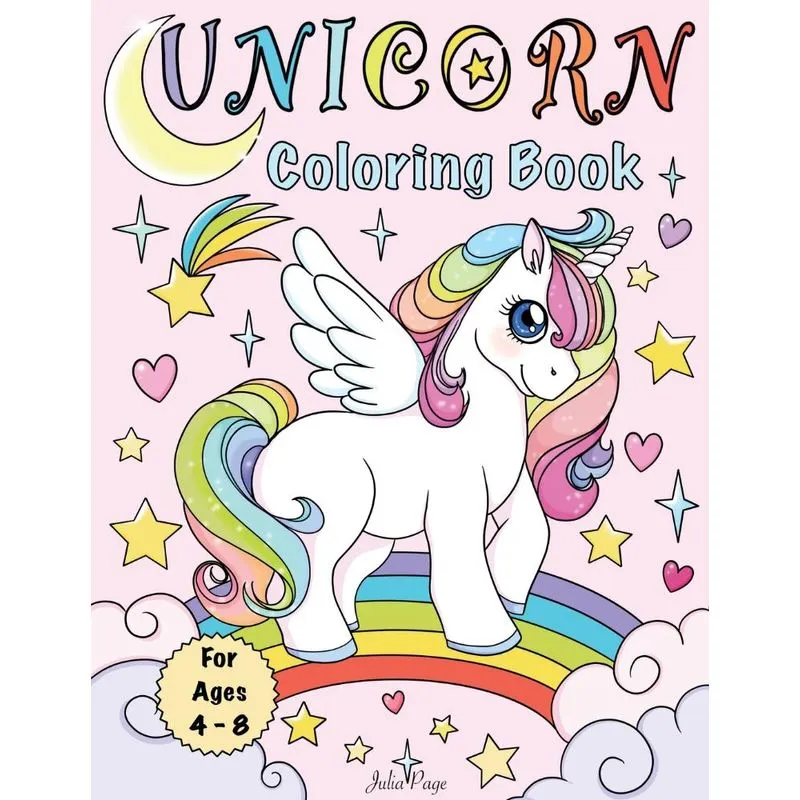 Unicorn Coloring Book