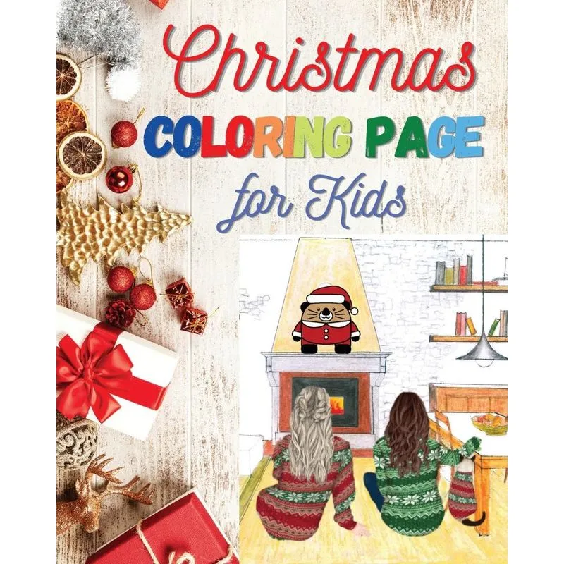 Christmas Coloring Page For Kids