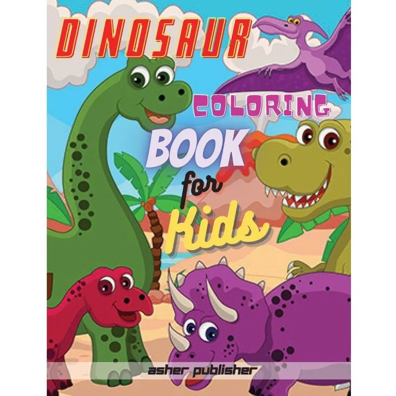 DINOSAUR COLORING BOOK