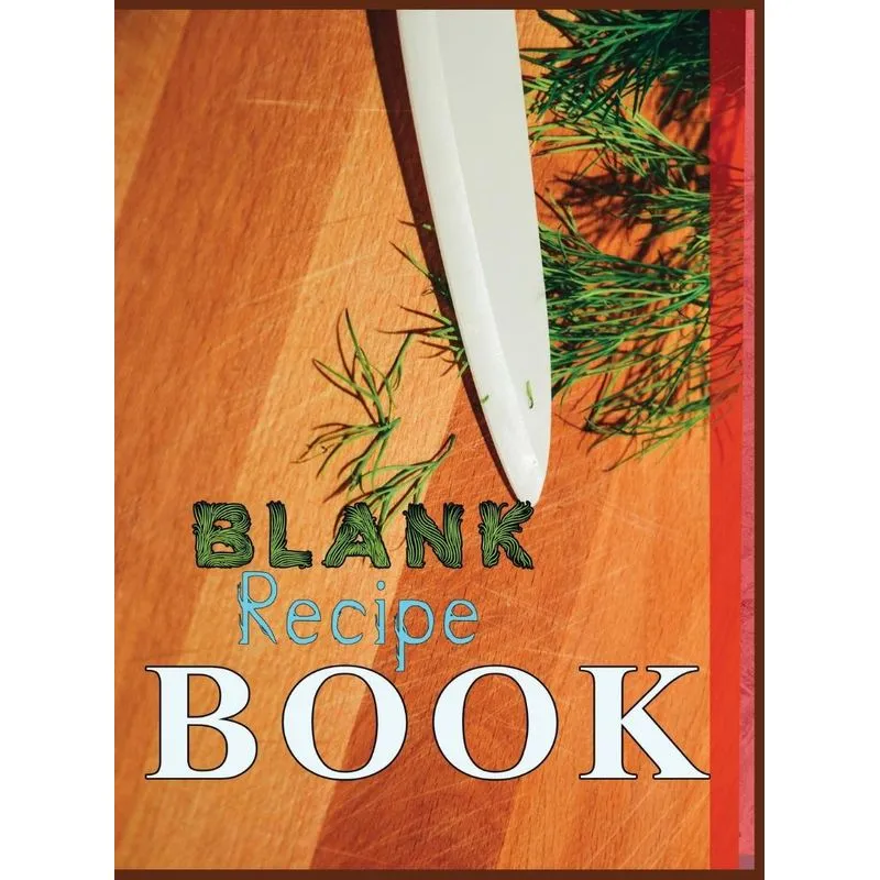 Blank Recipe Book