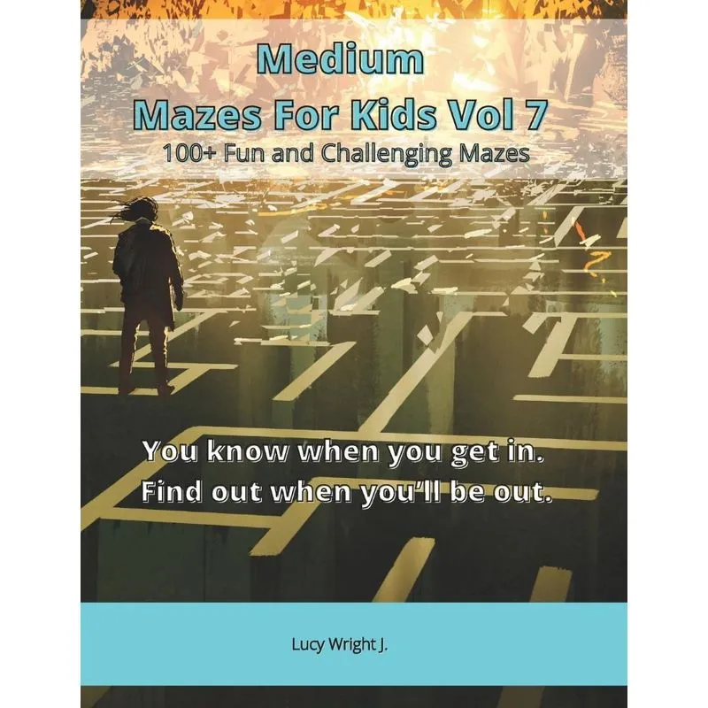 Medium Mazes For Kids Vol 7