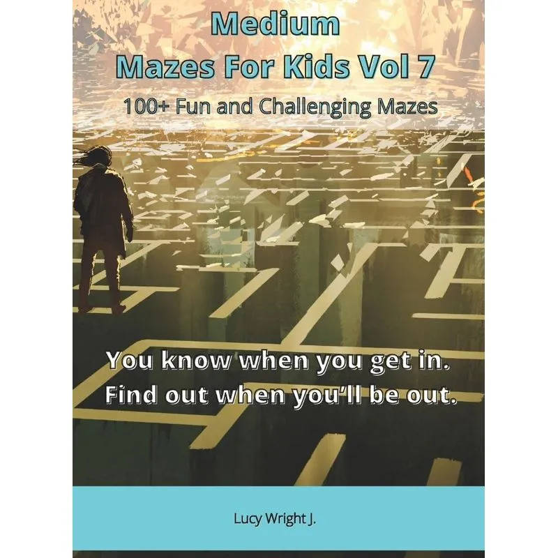 Medium Mazes For Kids Vol 7