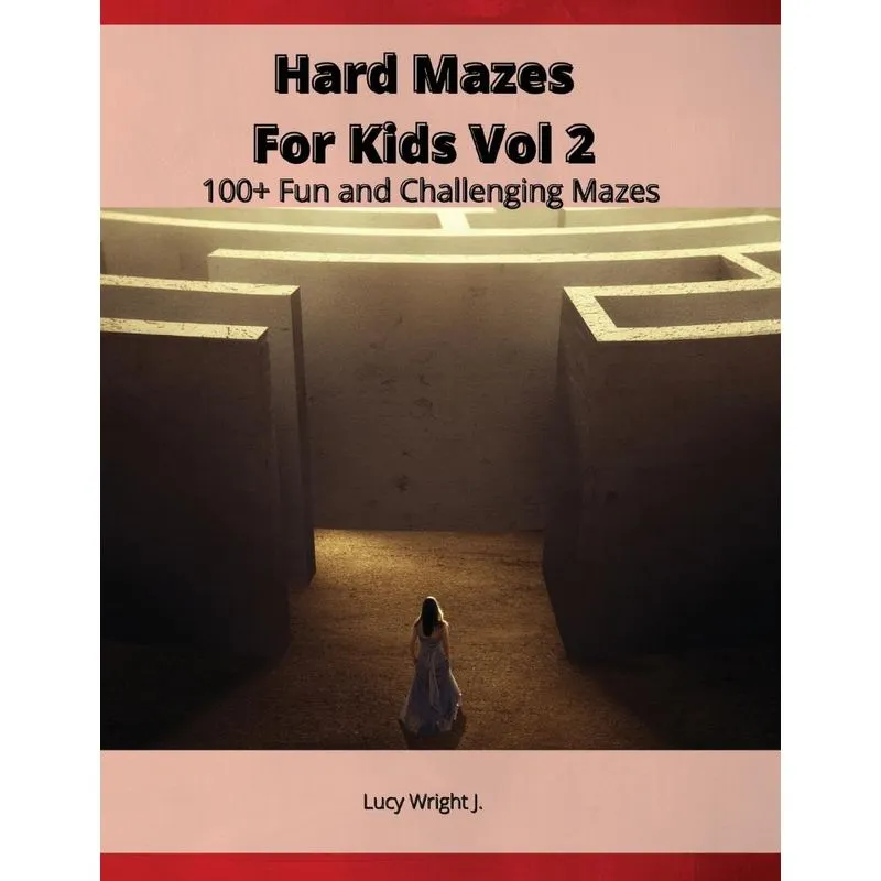 Hard Mazes For Kids Vol 2