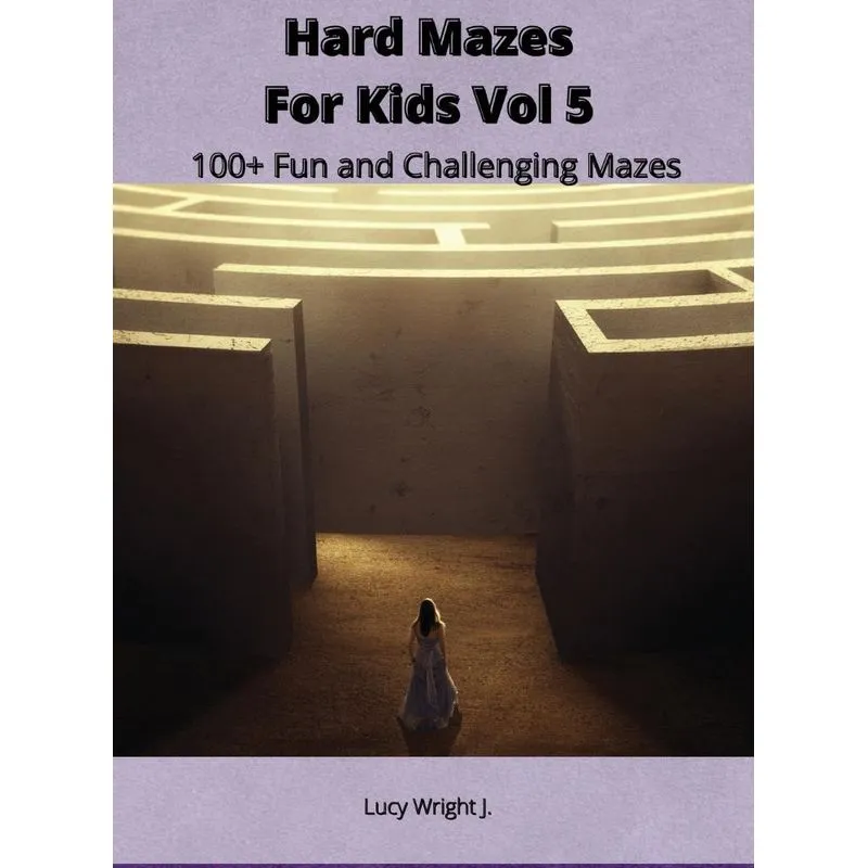 Hard Mazes For Kids Vol 5