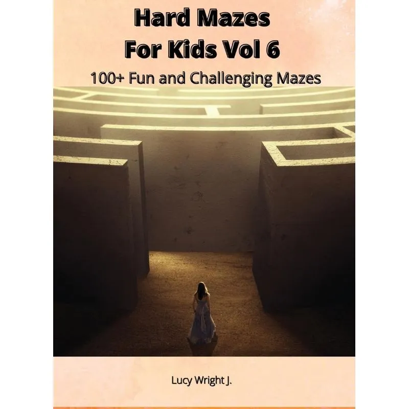 Hard Mazes For Kids Vol 6