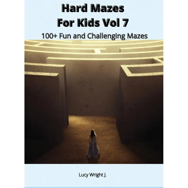 Hard Mazes For Kids Vol 7