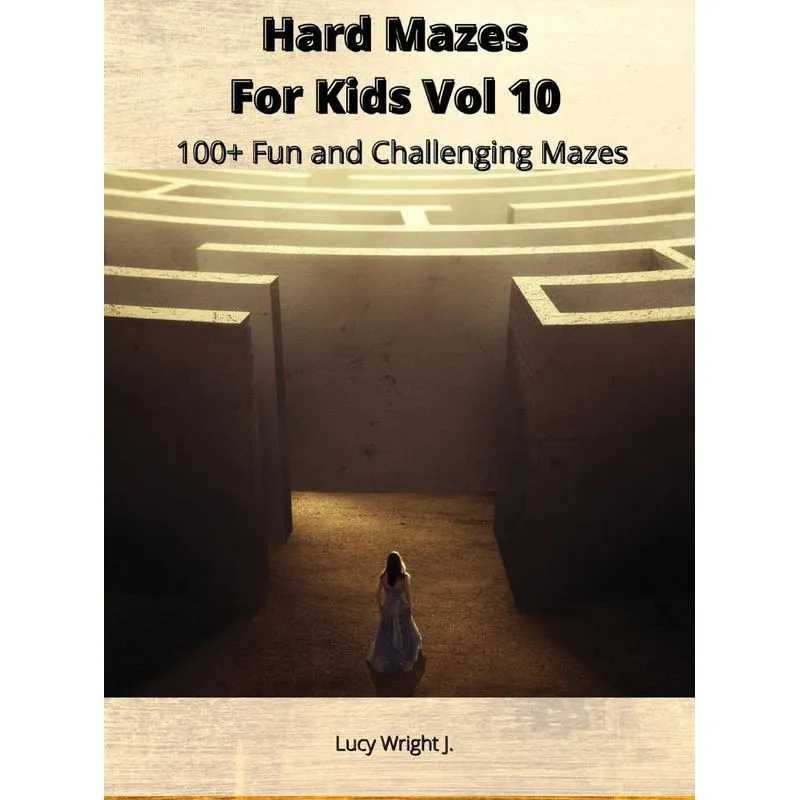Hard Mazes For Kids Vol 10