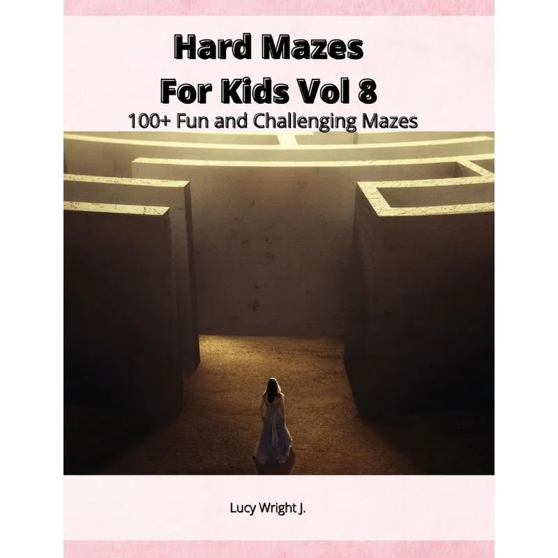 Hard Mazes For Kids Vol 8