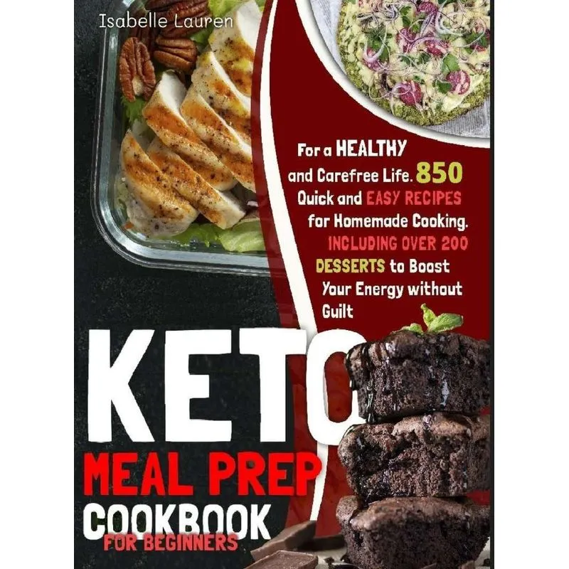 Keto Meal Prep Cookbook for Beginners