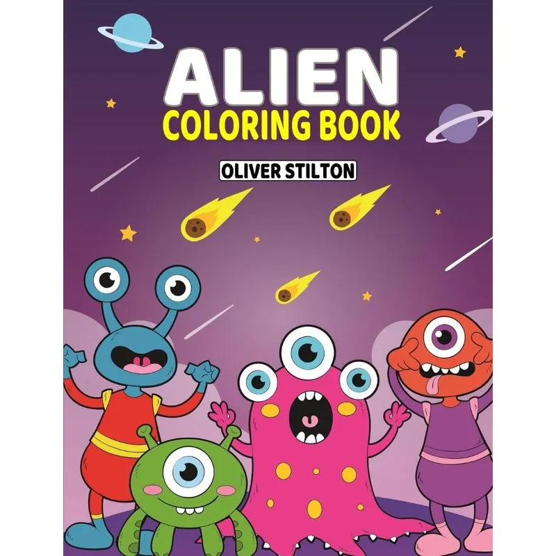 Alien Coloring Book