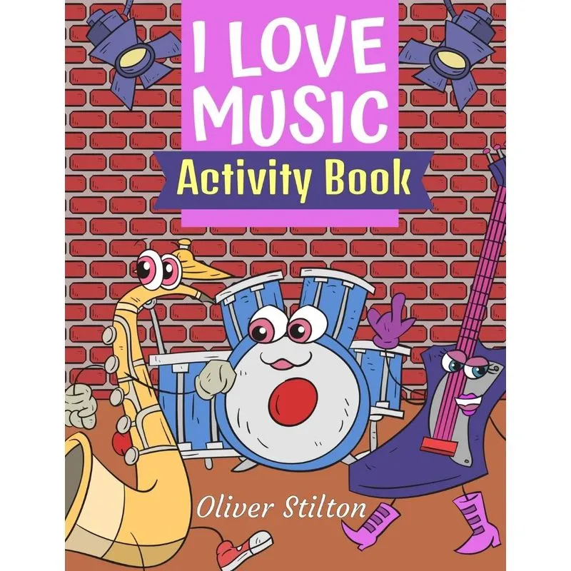 I Love Music Activity Book