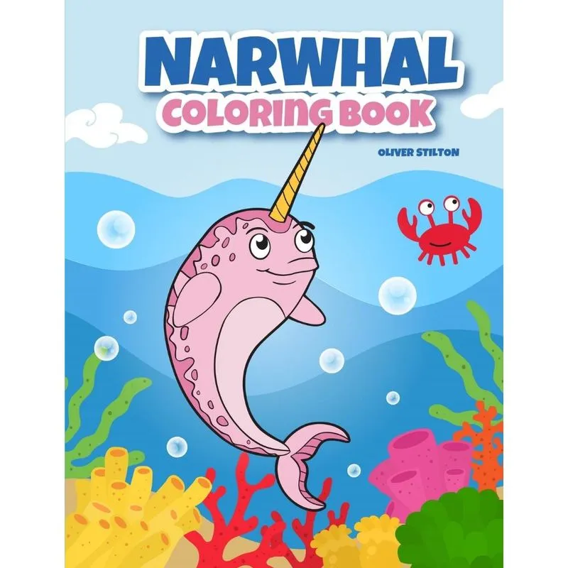 Narwhal Coloring Book