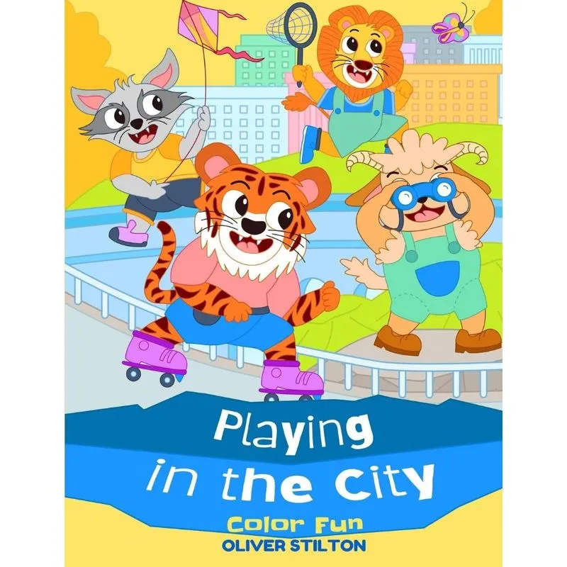 Playing In the City Color Fun