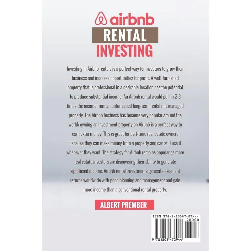 Airbnb Rental Investing