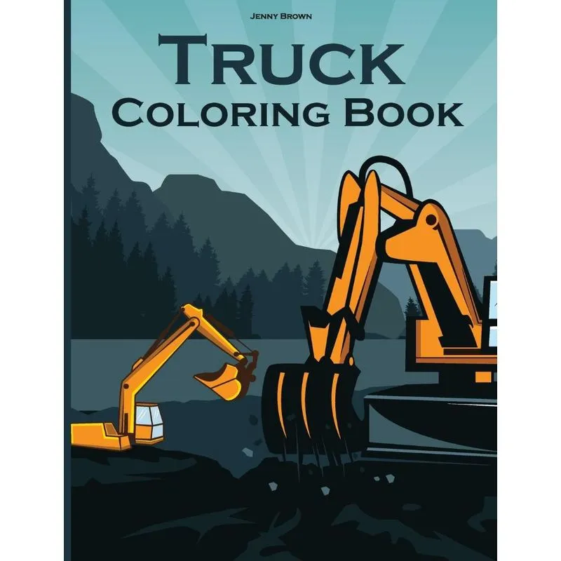 Truck Coloring Book
