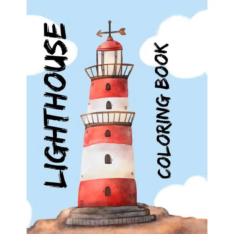 LIGHTHOUSE COLORING BOOK