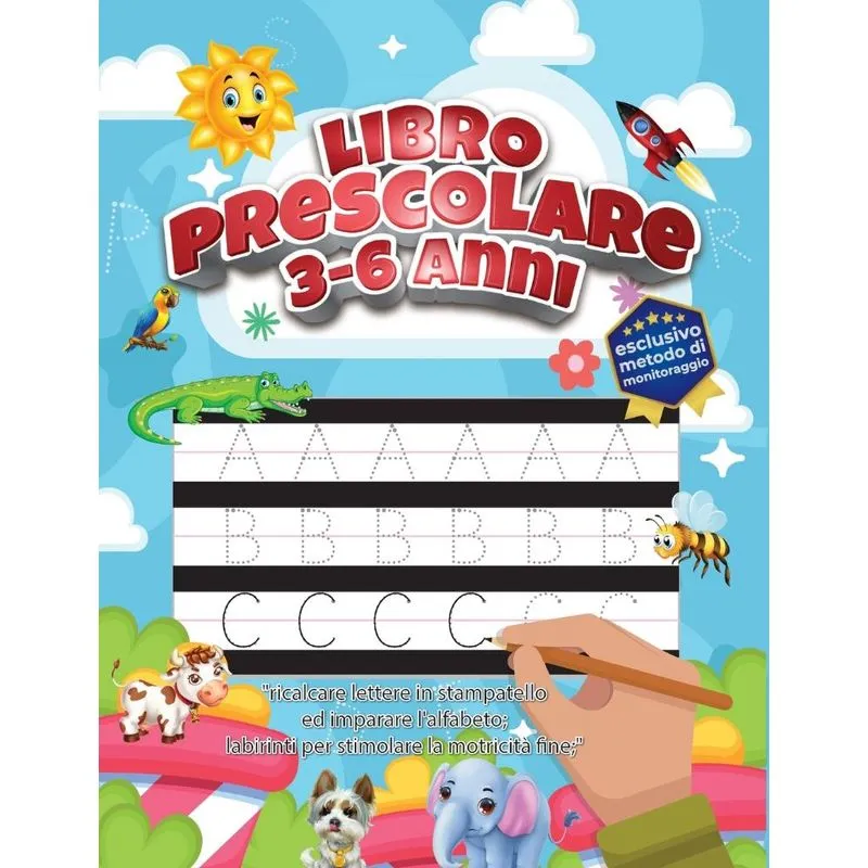 Libro prescolare 3-6 anni
