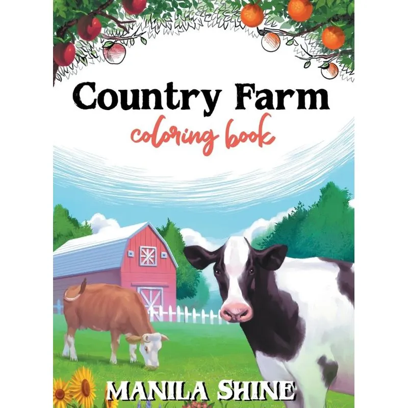 Country Farm Coloring Book