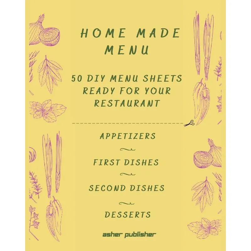 Homemade Menu