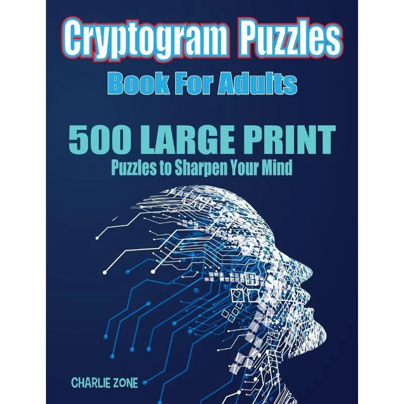 500 Cryptogram Puzzles Book