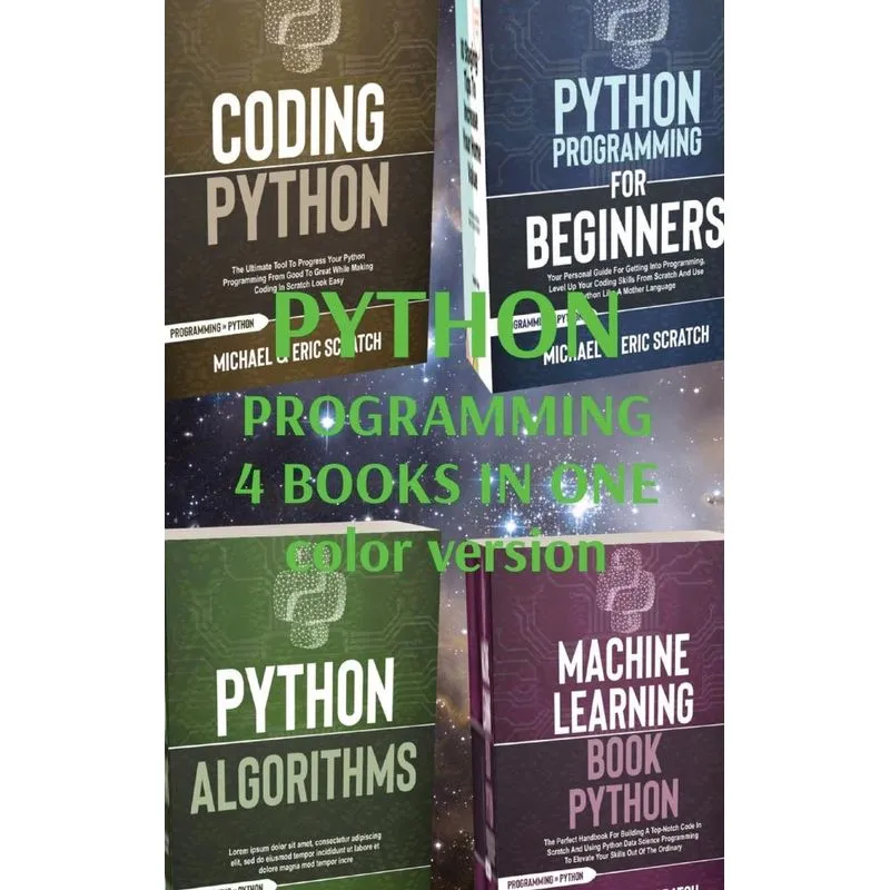 PYTHON PROGRAMMING 4 BOOKS IN ONE
