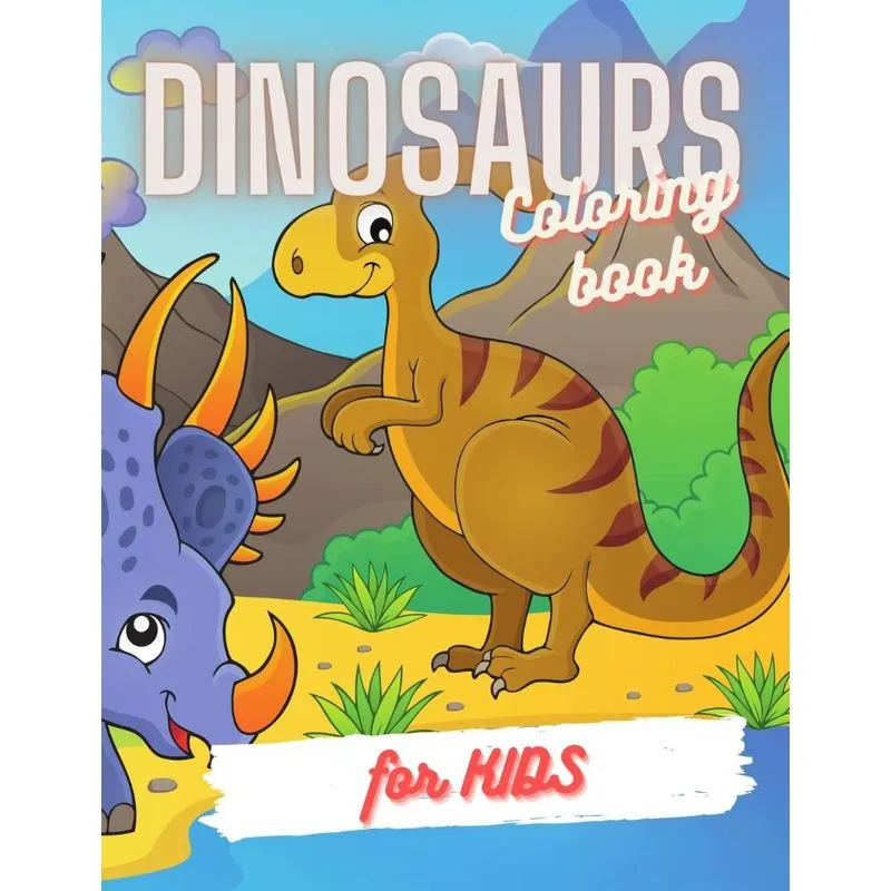 Dinosaurs Coloring Book For Kids