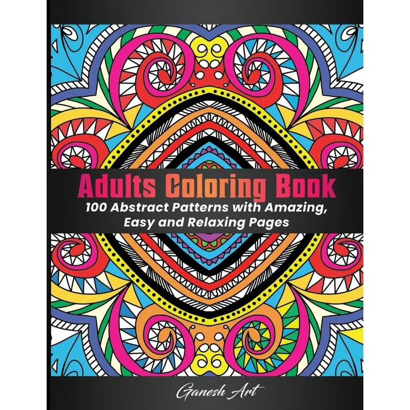 Abstract Adults Coloring Book