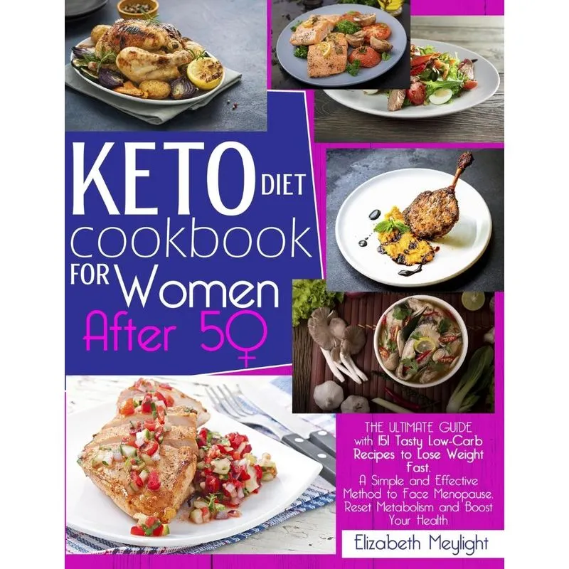 Keto Diet Cookbook for Women After 50