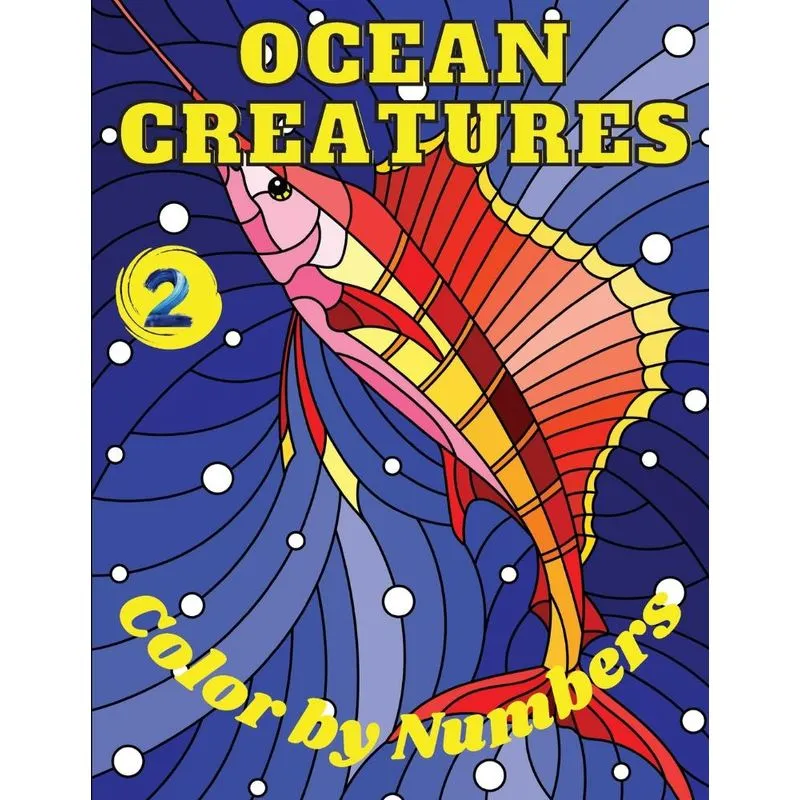Ocean Creatures 2 Color by Numbers