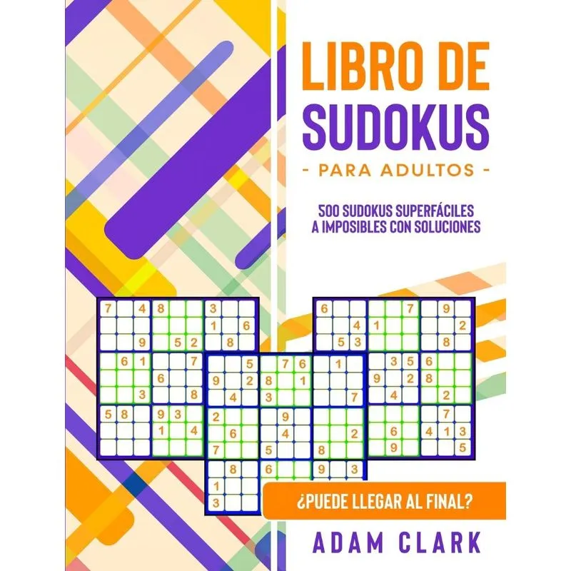 Libro de Sudokus para Adultos