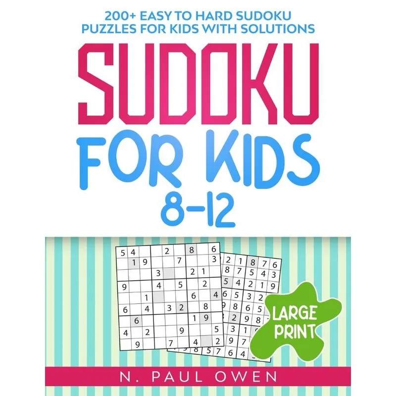 Sudoku for Kids 8-12