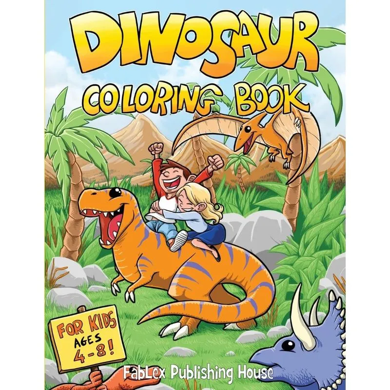 Dinosaur Coloring Book