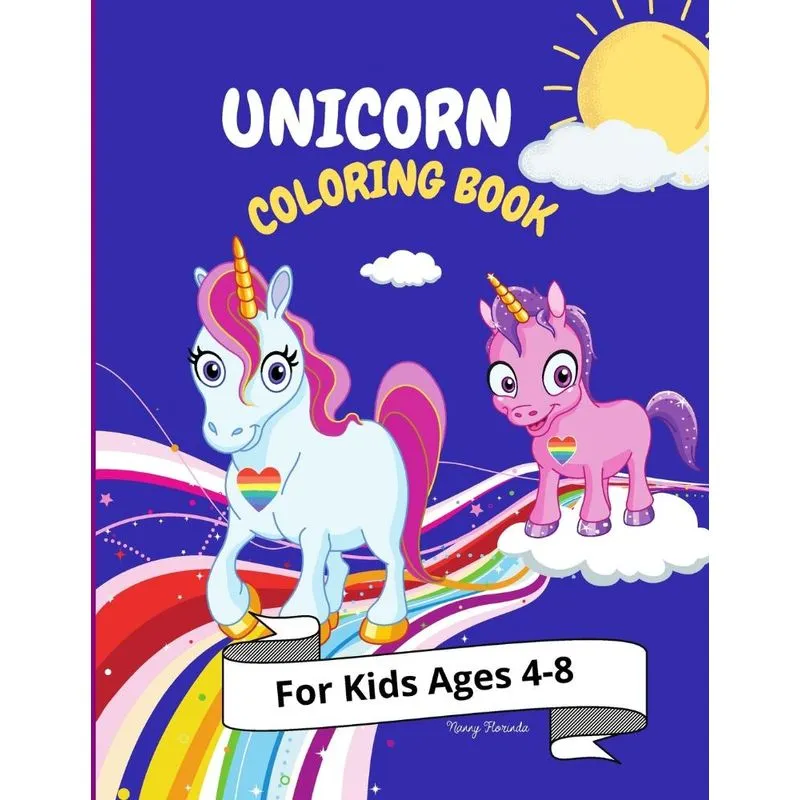 Unicorn Coloring Book