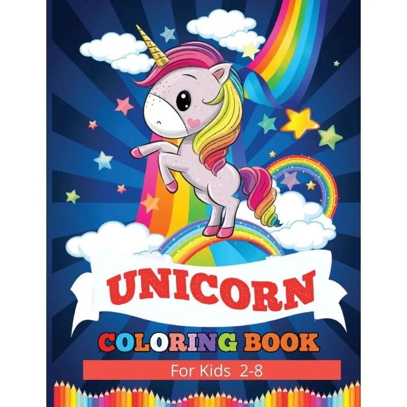Unicorn Coloring Book