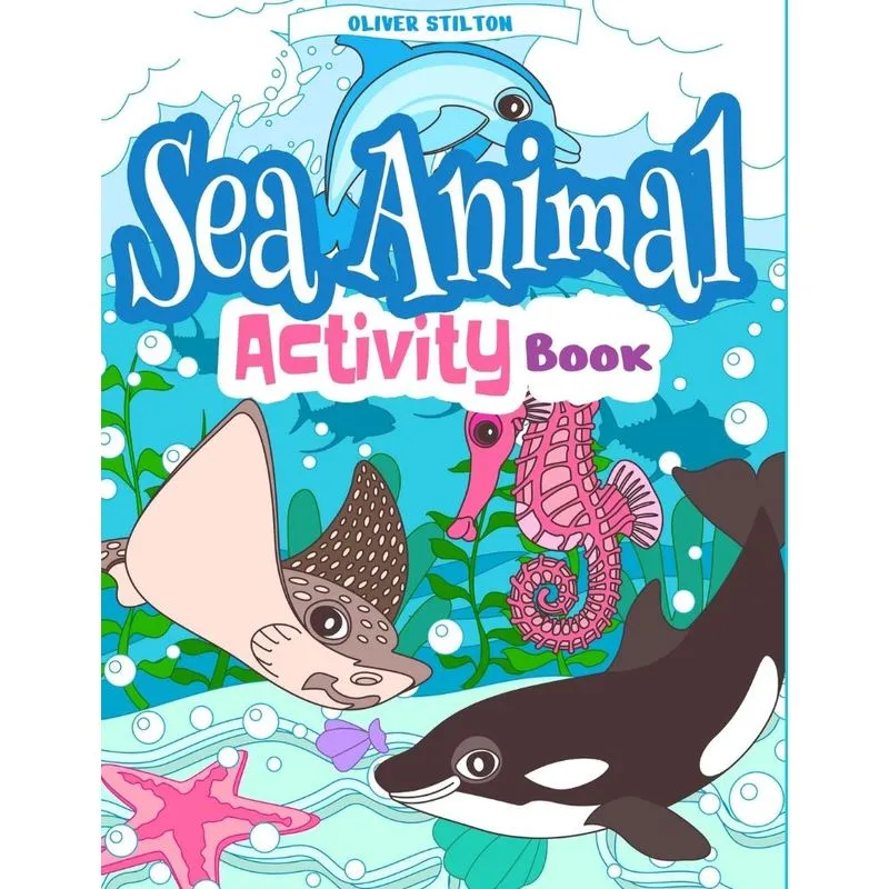 Sea Animal Activity Book