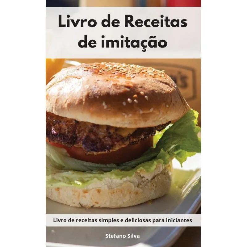 Livro de Receitas de imitação