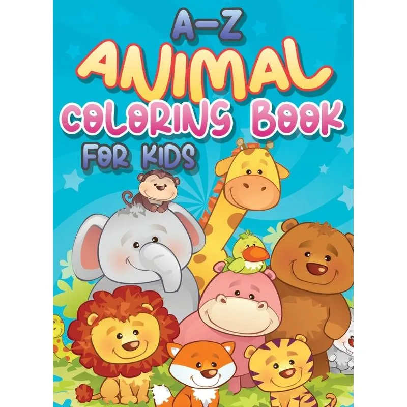 A-Z Animal Coloring Book for Kids
