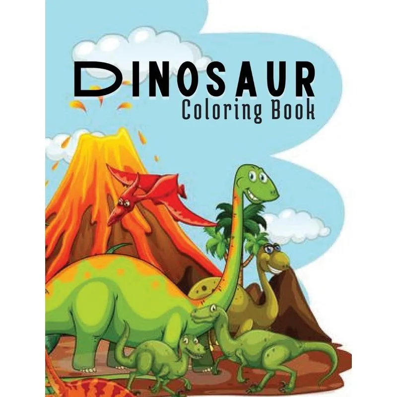 Dinosaur Coloring Book for Kids