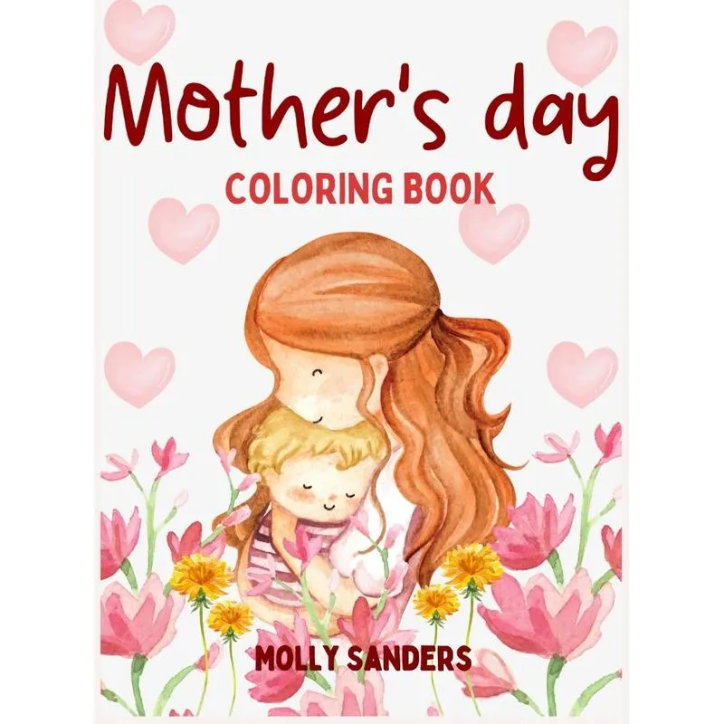 Mothers day coloring book