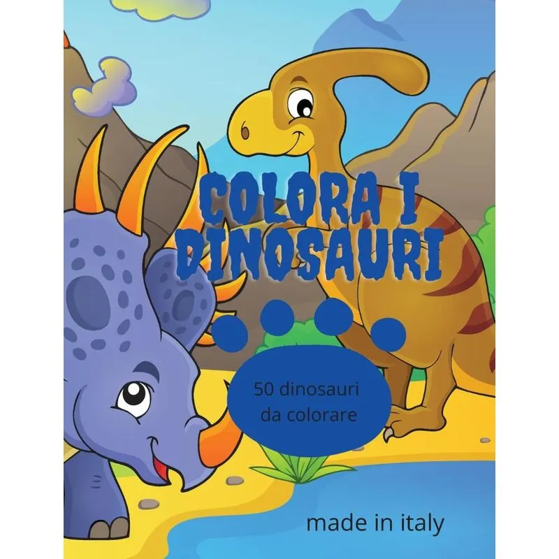 Colora i dinosauri