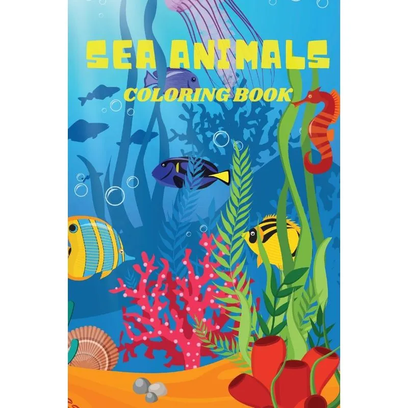 Sea Animals Coloring Book