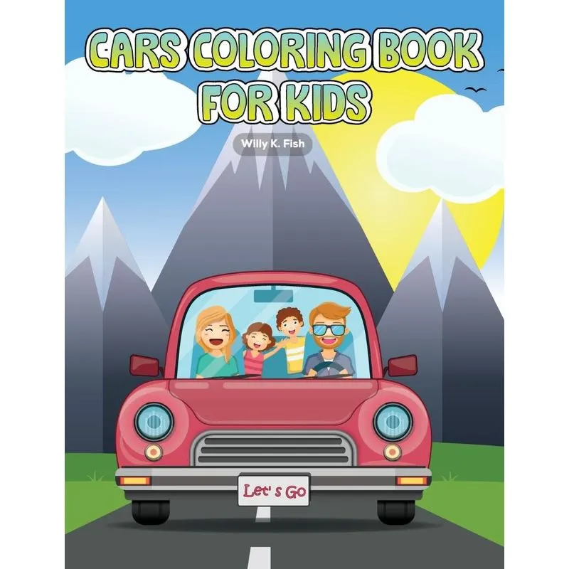 CARS COLORING BOOK FOR KIDS
