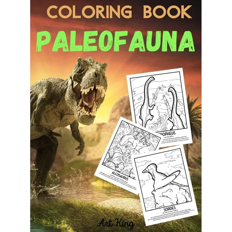 COLORING BOOK PALEOFAUNA